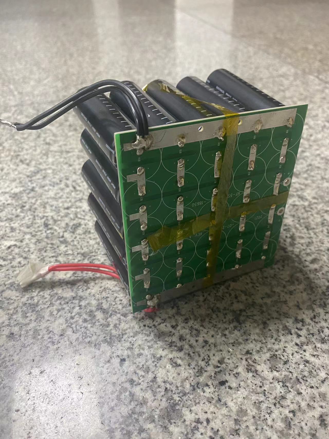 Case battery pack processing